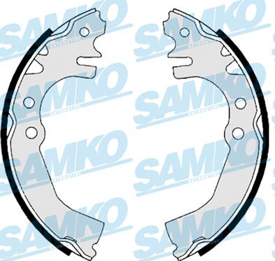 Samko 88830 - Комплект гальм, барабанний механізм autocars.com.ua