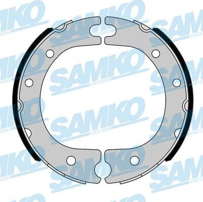 Samko 88860 - Комплект тормозных колодок, барабанные avtokuzovplus.com.ua