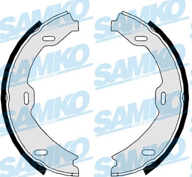 Samko 88879 - Комплект гальм, барабанний механізм autocars.com.ua