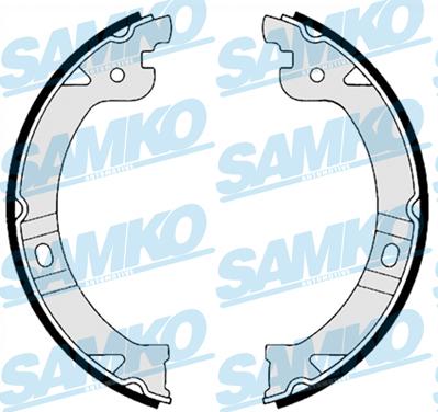 Samko 88950 - Комплект тормозных колодок, барабанные avtokuzovplus.com.ua