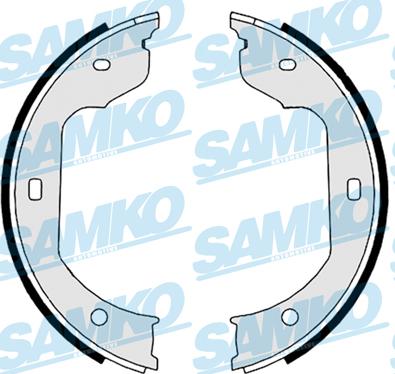Samko 89110 - Комплект гальм, барабанний механізм autocars.com.ua