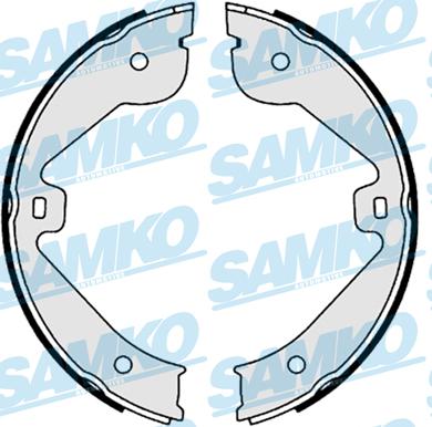 Samko 89150 - Комплект гальм, барабанний механізм autocars.com.ua