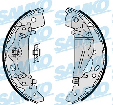 Samko 89230 - Комплект тормозных колодок, барабанные avtokuzovplus.com.ua