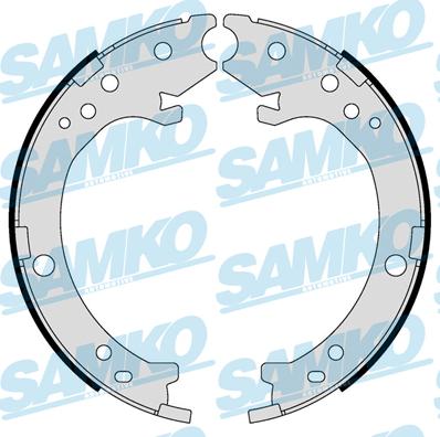 Samko 89410 - Комплект гальм, барабанний механізм autocars.com.ua