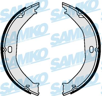 Samko 89520 - Комплект гальм, барабанний механізм autocars.com.ua