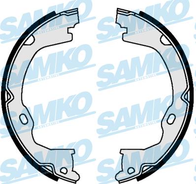 Samko 89550 - Комплект гальм, барабанний механізм autocars.com.ua