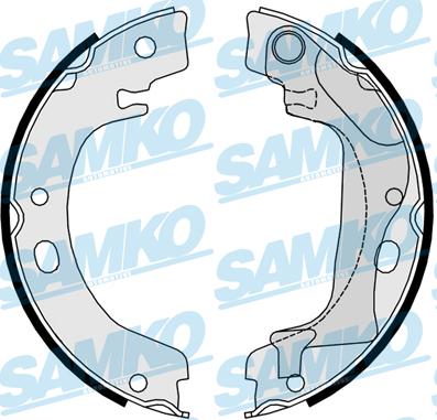 Samko 89760 - Комплект тормозных колодок, барабанные avtokuzovplus.com.ua