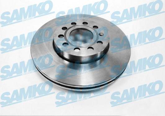 Samko A1002V - Тормозной диск avtokuzovplus.com.ua