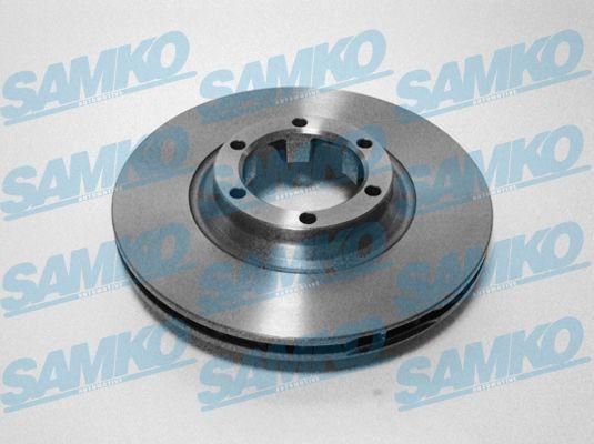 Samko D1181V - Гальмівний диск autocars.com.ua