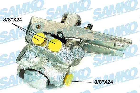 Samko D12430 - Регулятор гальмівних сил autocars.com.ua