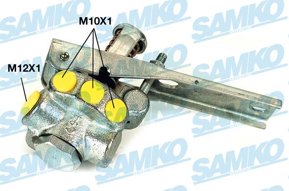 Samko D12431 - Регулятор гальмівних сил autocars.com.ua