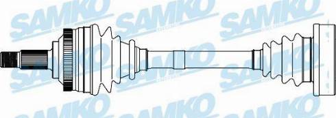 Samko DS13036 - Приводний вал autocars.com.ua