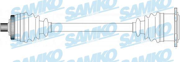 Samko DS14079 - Приводной вал avtokuzovplus.com.ua