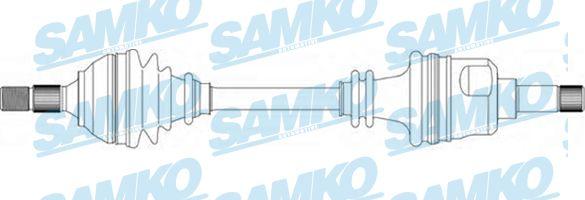 Samko DS16057 - Приводний вал autocars.com.ua