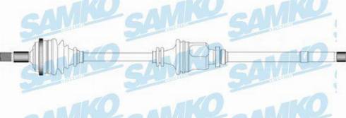 Samko DS16067 - Приводной вал avtokuzovplus.com.ua