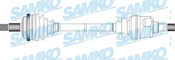 Samko DS16092 - Приводний вал autocars.com.ua