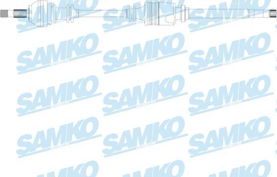 Samko DS16097 - Приводной вал avtokuzovplus.com.ua