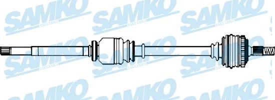 Samko DS52428 - Приводний вал autocars.com.ua