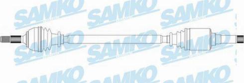 Samko DS16176 - Приводной вал avtokuzovplus.com.ua