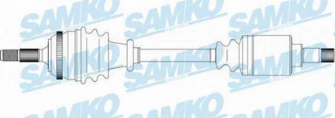 Samko DS16181 - Приводной вал avtokuzovplus.com.ua