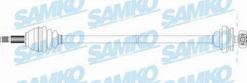 Samko DS20036 - Приводний вал autocars.com.ua