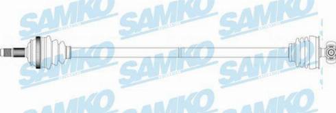 Samko DS20052 - Приводной вал avtokuzovplus.com.ua