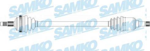 Samko DS20104 - Приводний вал autocars.com.ua