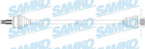 Samko DS20106 - Приводний вал autocars.com.ua