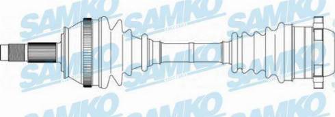 Samko DS20110 - Приводний вал autocars.com.ua