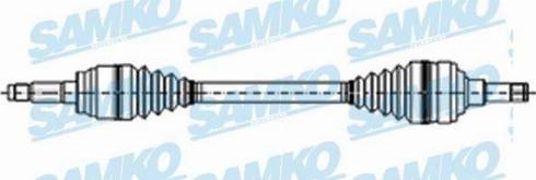 Samko DS21029 - Приводной вал avtokuzovplus.com.ua