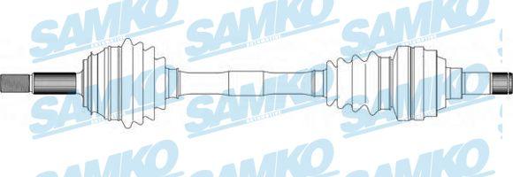 Samko DS37010 - Приводной вал avtokuzovplus.com.ua