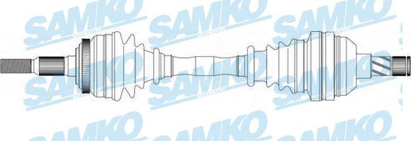 Samko DS37016 - Приводний вал autocars.com.ua