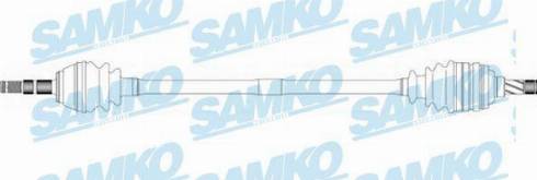 Samko DS37021 - Приводний вал autocars.com.ua