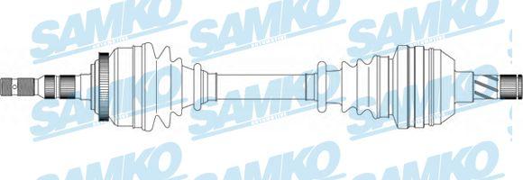 Samko DS37087 - Приводний вал autocars.com.ua