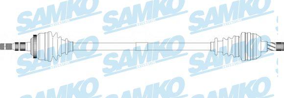 Samko DS37088 - Приводний вал autocars.com.ua