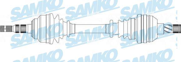 Samko DS37099 - Приводний вал autocars.com.ua