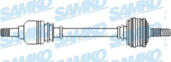 Samko DS37102 - Приводний вал autocars.com.ua
