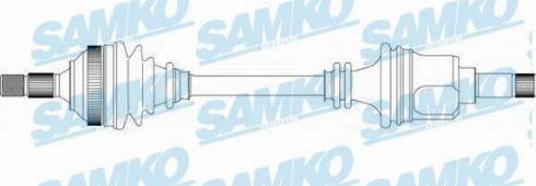 Samko DS38045 - Приводний вал autocars.com.ua