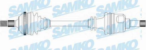 Samko DS38129 - Приводной вал avtokuzovplus.com.ua