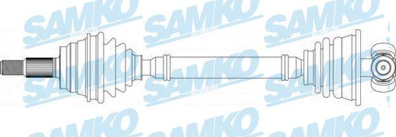 Samko DS39118 - Приводной вал avtokuzovplus.com.ua