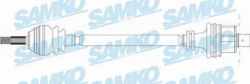 Samko DS39129 - Приводной вал avtokuzovplus.com.ua