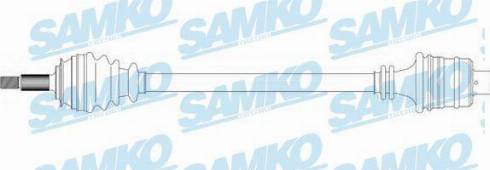 Samko DS49008 - Приводний вал autocars.com.ua