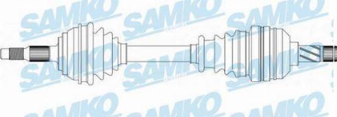 Samko DS49013 - Приводний вал autocars.com.ua