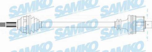 Samko DS49023 - Приводной вал avtokuzovplus.com.ua