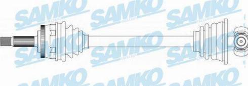 Samko DS49024 - Приводной вал avtokuzovplus.com.ua