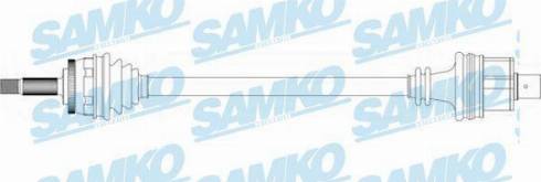 Samko DS49025 - Приводной вал avtokuzovplus.com.ua