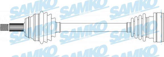 Samko DS51050 - Приводний вал autocars.com.ua