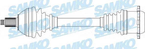 Samko DS51126 - Приводний вал autocars.com.ua