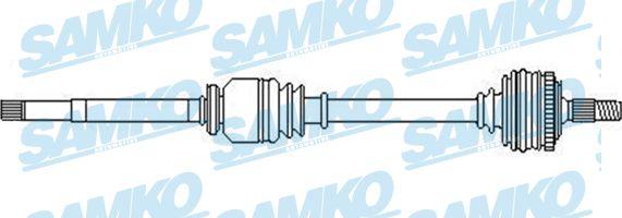 Samko DS52288 - Приводний вал autocars.com.ua