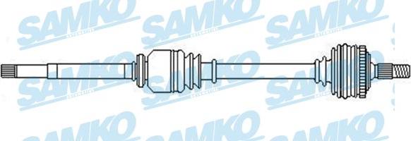 Samko DS52306 - Приводний вал autocars.com.ua